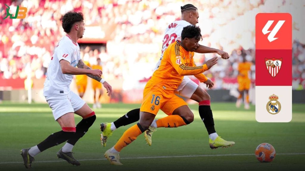 La Liga 37 Real Madrid Big win against Sevilla Score 2-0