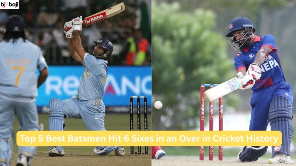 Batsmen Hit 6 Sixes in an Over in Cricket