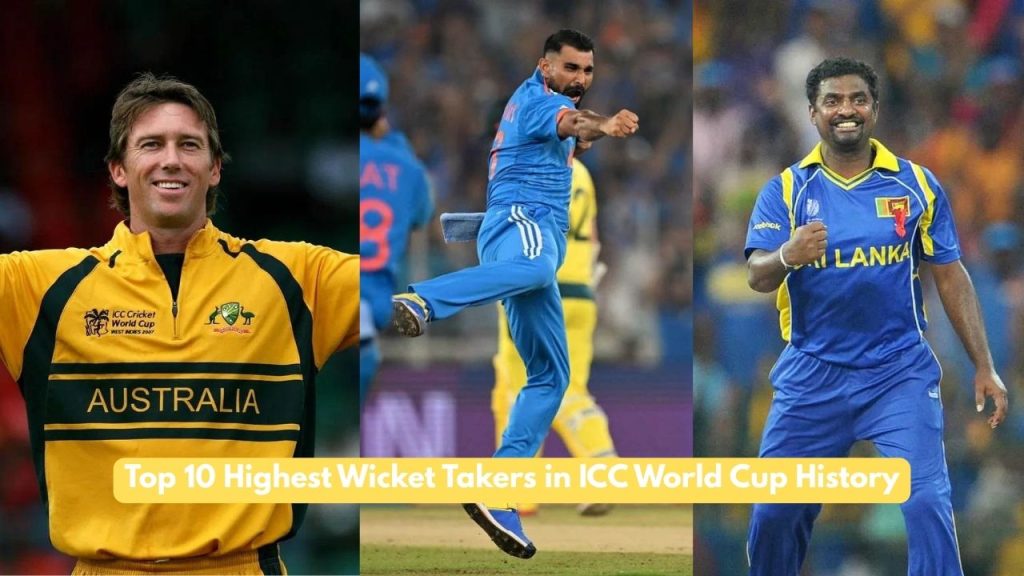 Highest Wicket Takers in ICC World Cup