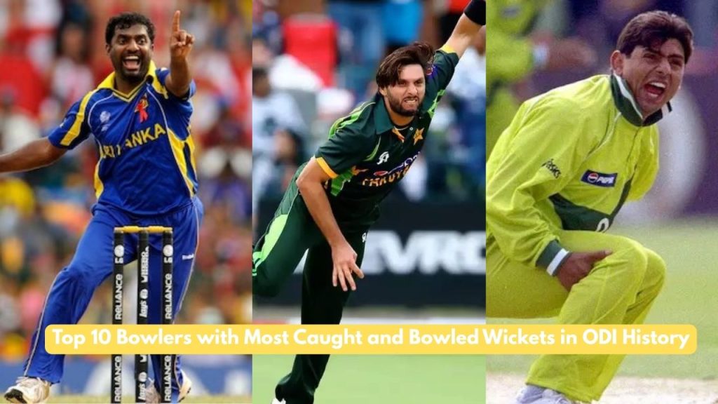 Most Caught and Bowled Wickets in ODI