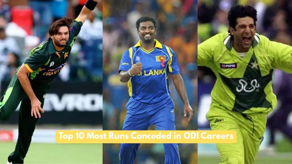 Most Runs Conceded in ODI Careers