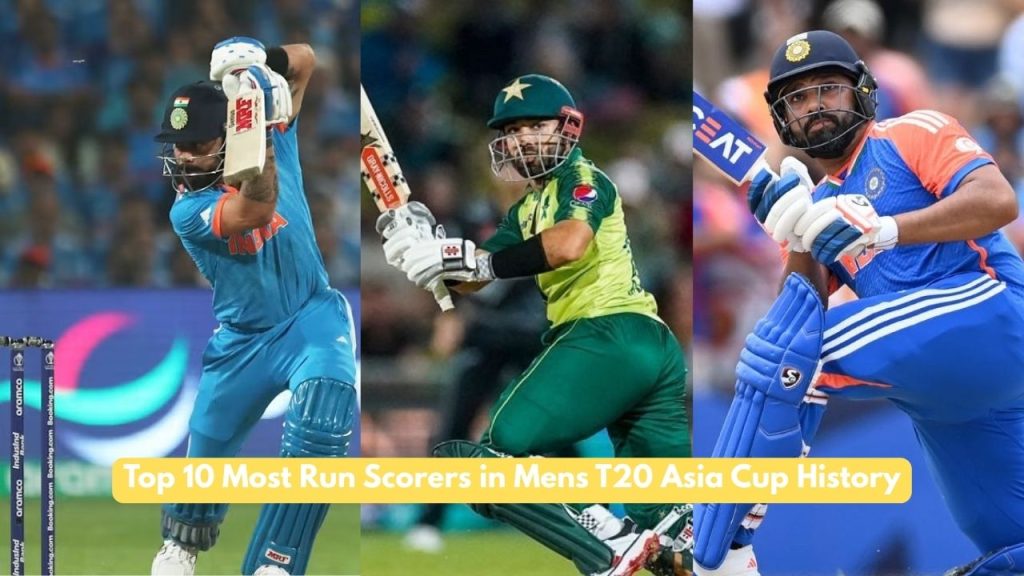 Most Run Scorers in Mens T20 Asia Cup