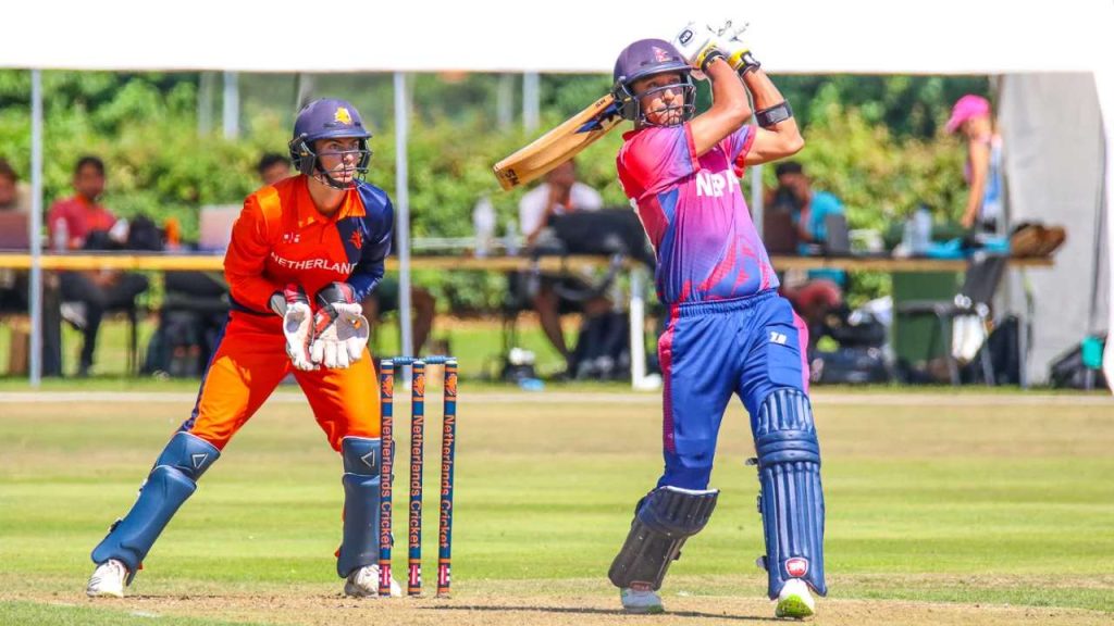 Nepal Players with the Highest Strike Rates in T20I Cricket