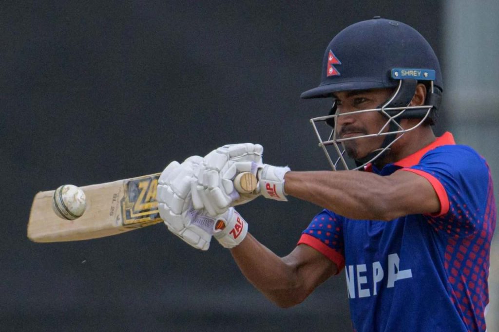 Nepal Players with the Highest Strike Rates in T20I Cricket