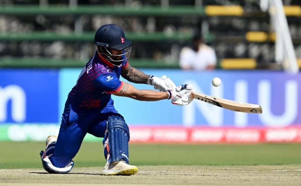 Nepal Players with the Highest Strike Rates in T20I Cricket
