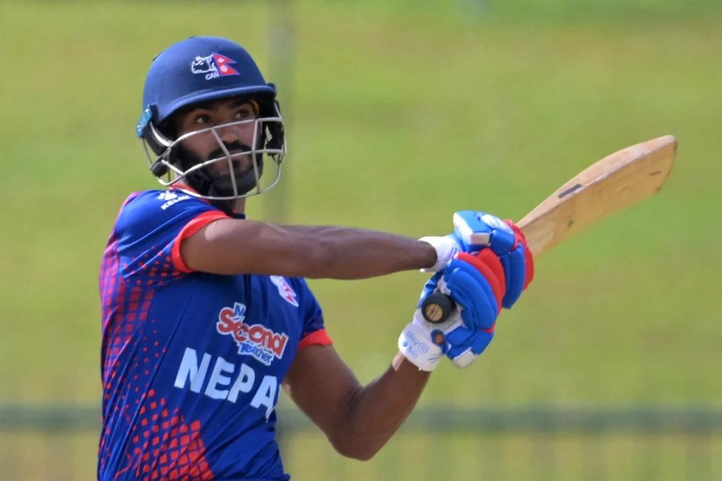 Nepal Players with the Highest Strike Rates in T20I Cricket