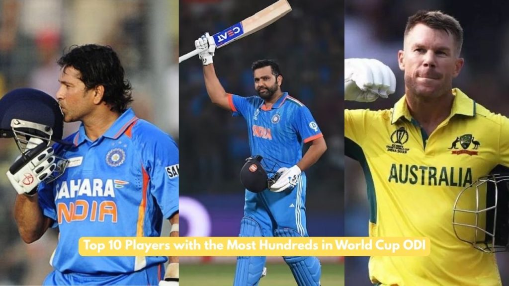Most Hundreds in World Cup ODI