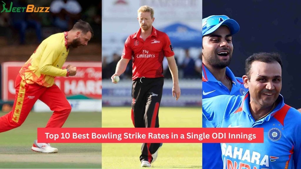 Top 10 Best Bowling Strike Rates in a Single ODI Innings