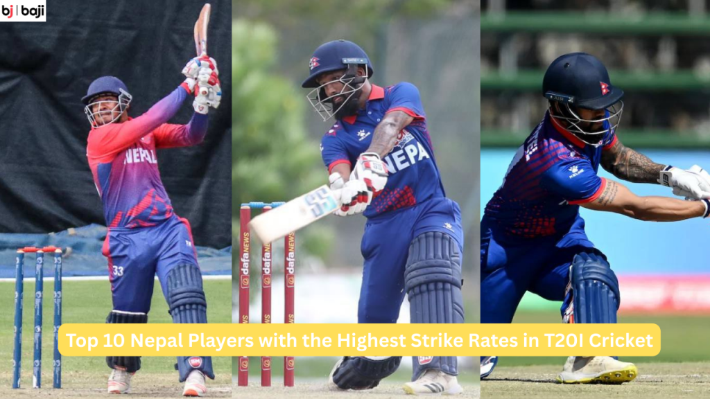 Nepal Players with the Highest Strike Rates in T20I Cricket