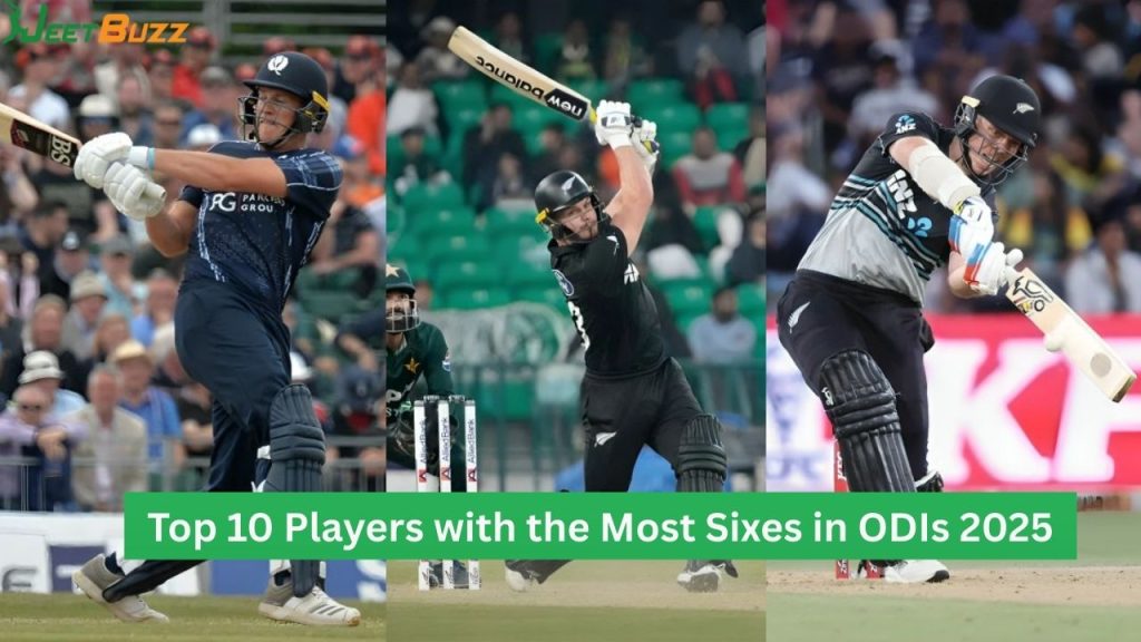 Most Sixes in ODIs 2025