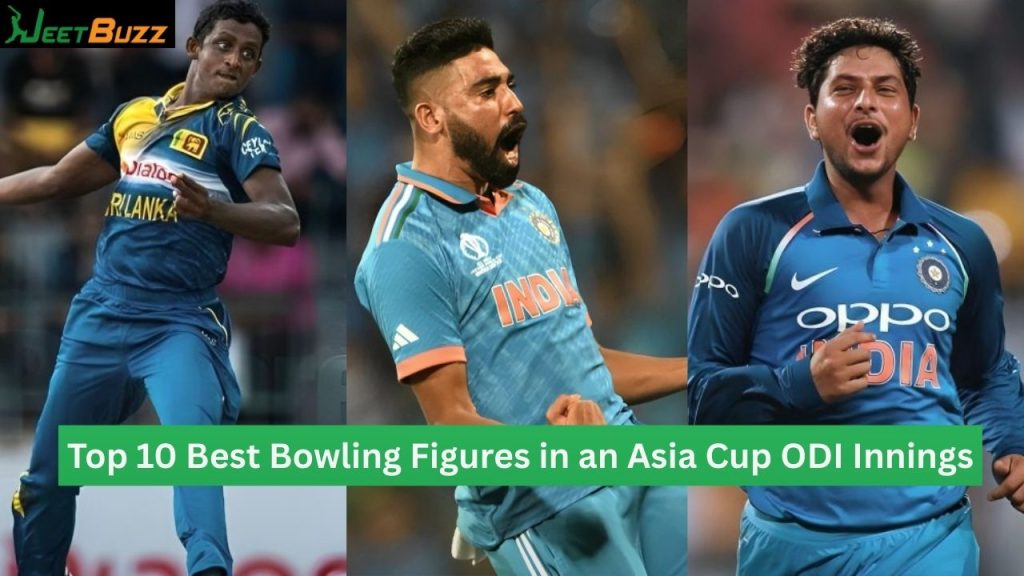 Best Bowling Figures in an Asia Cup ODI Innings
