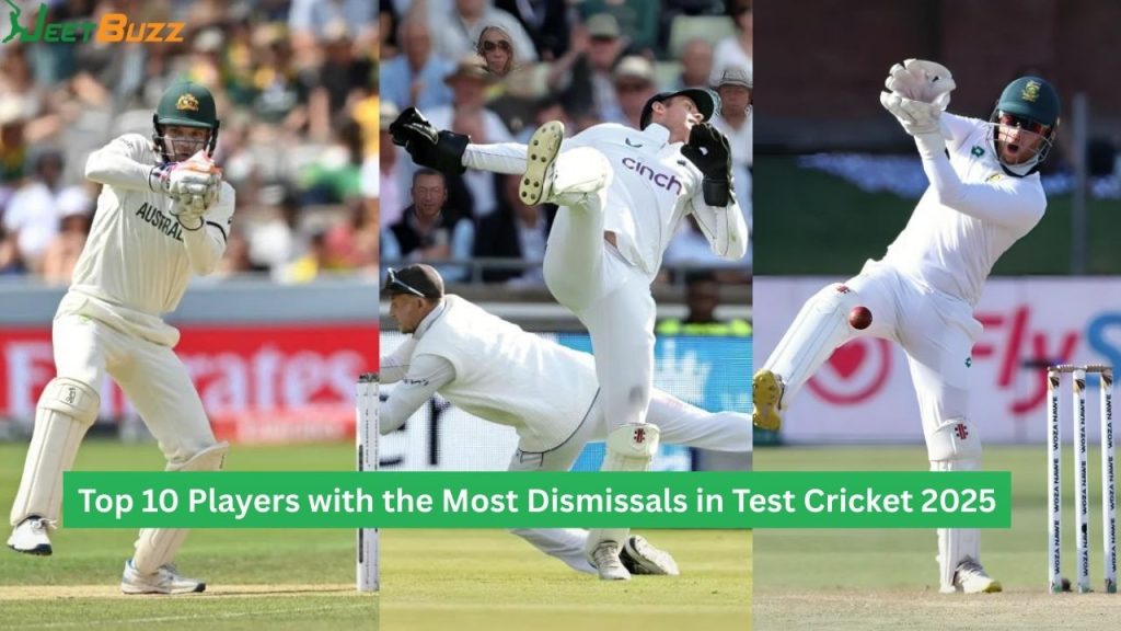 Most Dismissals in Test Cricket 2025