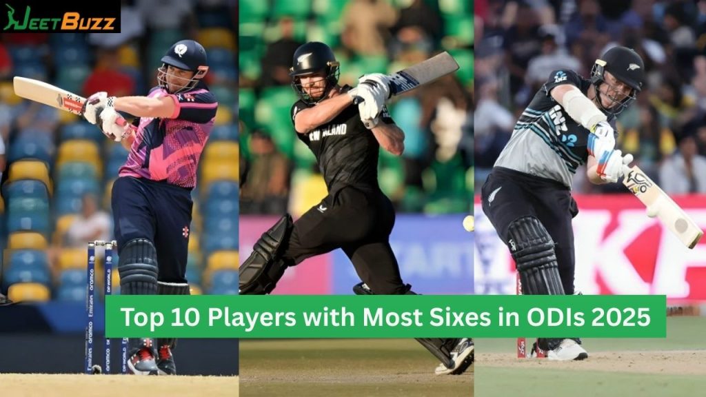 Most Sixes in ODIs 2025